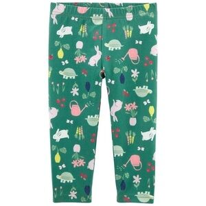 Carter’s Bunny Capri Leggings Green